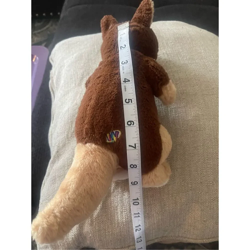 Ganz webkinz Kids Brown Beige Kangaroo Plush Stuffed Animal Toy